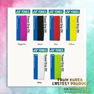 Yonex  AC402DX Towel Grip – 100% Cotton Sweat Absorbing Overgrip for Badminton & Tennis – 5 Colors