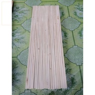 【Available】❀✺▦Palochina Pine Wood Strips  1" x 1/2" x 1ft/2ft/3ft/4ft 9 pcs