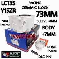 NLK BLOCK LC135 Y15ZR RACING BLOCK 65MM 66MM 68MM 70MM 72MM 73MM 74MM 76MM NLK BODY 7MM 14MM