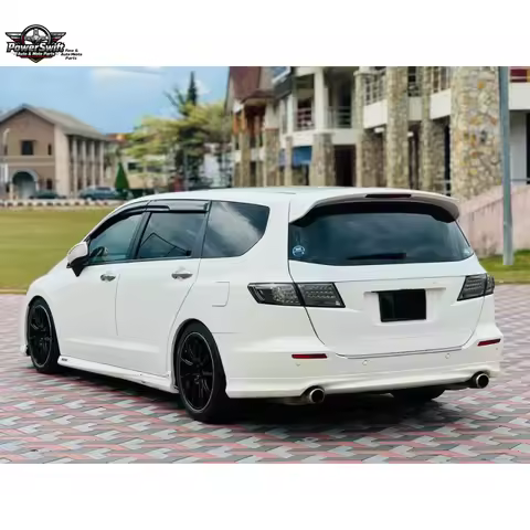 Suitable for Honda Odyssey Rb3 Modified Japanese Standard Plastic ABS Large Spoiler 2009 to 2014 Car