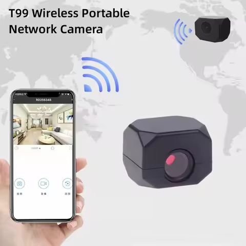 New T99 Wireless Network Camera Mobile Remote Hd Camera Remote Real-time Viewing Sound Recording Clo