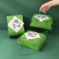 (MOQ:10pcs) 2024 Dragon Boat Festival rice dumplings packaging box/zongzi gift boxes/gift bag/bak zhang goodie bag/doorgift bag/paper bag/端午节粽子包装盒/手提袋