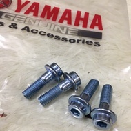 YAMAHA LC135 / RXZ FOOTREST BRACKET SCREW // 4PCS ALLENKEY SKRU FOOT REST BRACKET Y15ZR Y15 CATALYZE