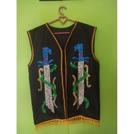 Dayak Traditional Vest Full of Sequins Full of Beads Kalimantan Dayak Accessories