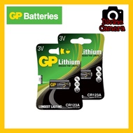 GP CR123A Lithium Battery
