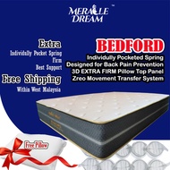 Bedford 5 Zone Pocket Spring Mattress - King, Queen, Super Single,Single, Hotel Tilam