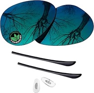 Polycarbonate Replacement Lenses &amp; Rubber Kits for RayBan Aviator RB3025 58mm Sunglasses