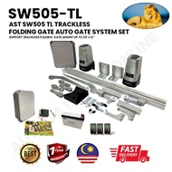 AST SW505 TL TRACKLESS FOLDING GATE AUTO GATE SYSTEM SET🇲🇾