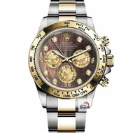 【大眾名錶】ROLEX 勞力士 116503 Daytona 半金款迪通拿 2019/11 黑貝八鑽 B1121