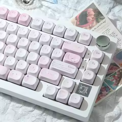 N75 Mechanical Keyboard Kit 75% Layout Hot-Swap RGB Backlight Gasket Wireless Bluetooth Office Gamin