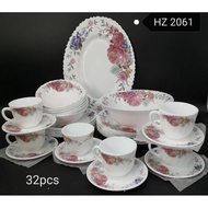 DINNER SET OPAL 32PCS