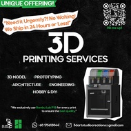 3D Art Studio [3D Printing Service] FDM PLA Resin [Bambu Lab]