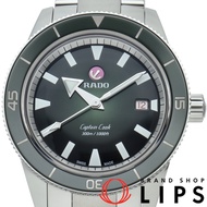 Rado Captain Cook Automatic Watch 42mm R32105313/763.6105.3 Box, Warranty Card, Stainless Steel/Cera