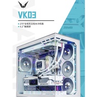 Valkyrie VK03 Game Computer Desktop Chassis 6.2 Inch Touch Screen No Column Sea View Room ATX Back I