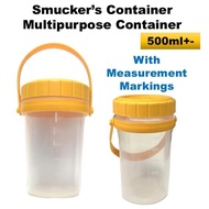 Smucker’s Container (500ml+-) / Multipurpose Container (500ml+-)