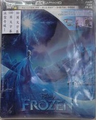 冰雪奇緣1  UHD+BD 雙碟鐵盒 (進口版)