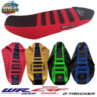 CRF, WR155, KTM, DTRACKER, KLX trail motorbike seat leather