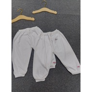 GEM Baby 2496 white hem newborn pants