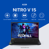 โน๊ตบุ๊คมือสอง Acer Nitro V 15 ANV15-51-906C Core i9-13900H ram : 16 GB DDR5 4800 MHz 1TB SSD M.2 Ge