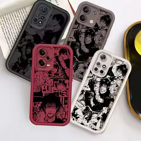 Jujutsu Kaisen Toji Cool For Xiaomi Redmi Note 14 13 13R 12 12R 11 11E 11T 11S Pro Plus 5G Eye Ladde