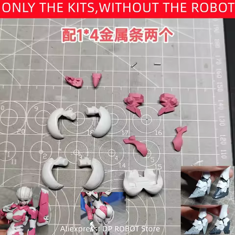 Replace Chest Hip High Heels Piece Upgrade Kit For RIOBOT Arcee Or MD002 MD-002 M66336 M66337 Arcee