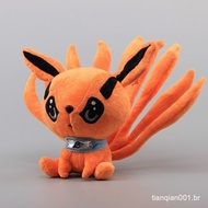 Anime Naruto Nine-Tailed Fox Plush Toy Q Nine-tailed Fox Plush Animal Doll Christmas Toy for Childre