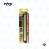 Dolphin 2B Pencil Black & Gold 12 + 2 Free Dol-Bg2B