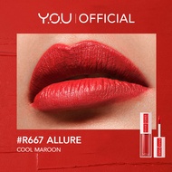 YOU Rouge Power Matte Lip Cream Lipstick | Matte Finish | 18H Long Lasting | Nourishing with Manuka 