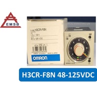 OMRON H3CR-F8N TIMER (48 ~125VDC / 12VDC),1.2~30H