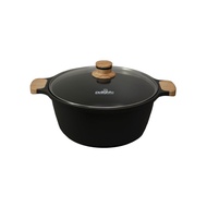 [BUNDLE] Delighto 6L Casserole Soup Pot 1003 + Delighto 28cm Deep Fry Wokpan 1008