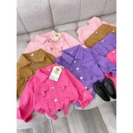 (DDSHOP) 2024 DENIM SKIRT & BLOUSE ONE SET VIETNAM GIRL KIDS BABY