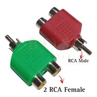 RCA CONVERTER 2 FEMALE TO 1 RCA MALE RCA 2-1/