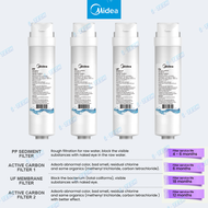 Midea 4 Stages UF System Gen 2 - Undersink Ultrafiltration Water Filtration System MU136-4 - White (