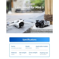 DJI MINI 3 ANTI-GLARE LENS HOOD DJI MINI 3 PRO ACCESSORIES