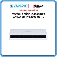 Dahua DH-PFS3008-8ET- L 8-Port Switch 2KV Lightning Protection - Genuine Product