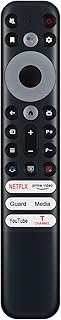 Replace Voice Remote Control Compatible for TCL 4K QLED HDR Smart Google TV Series Q5/Q6/Q7/QM8 Q-Cl
