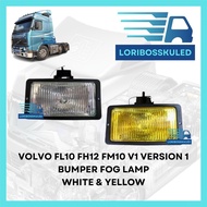 BOSSKU VOLVO FL10 FH12 FM10 FM FH V1 Version 1 Bumper Fog Lamp Bamper Lamp WHITE & YELLOW Lampu Anti