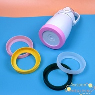 WISDOM 11.5/12/12.5cm Water Cup Protective Cover, Heat Insulation Silicone Boot for Water Bottle, Mu