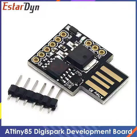 ATTINY85 Digispark USB Development Board Micro Board Compatible, Plug & Play