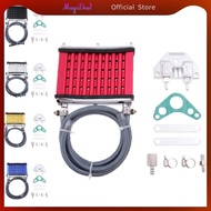 [MagiDeal] Oil Cooler Cooling  For 50cc- 125cc Horizontal Engine Dirt Bike/pit bicycle
