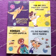 Buku Anak Set Seri Genius Matematika Hardcover Rare Segel