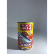 555 sardines in tomato sauce 155grams