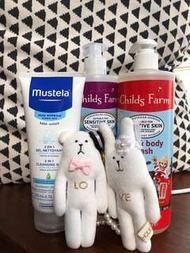 Mustela, childs farm hair & body wash