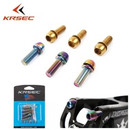 Titanium Bicycle Stem Screw M6/M5 MTB Bike Titanium Plated Screws Bicycle Handlebar Stem Bolts