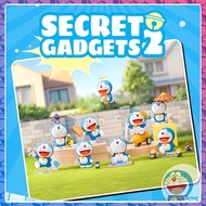 1 random Doraemon model in blindbox set Doraemon Secret Gadgets 2 - Doraemon Figure 8cm 52 Toys QT01