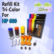 Neurox Ink Refill Kit  (Colour) HP 680CL for Printer HP 2135, HP 3635, HP 4535, HP 3835, HP 4675