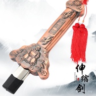 Martial Arts Tai Chi Sword Performance Stainless Steel Red Ancient 080 Zinc Fitness Sword Wholesale 