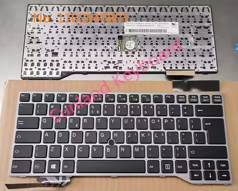 New US UK Nordic Italian keyboards For Fujitsu Lifebook E544 E546 E547 E733 E734 E736 E743 E744 E746