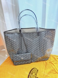 全新Goyard Saint Louis Tote Bag GM (Grey)