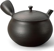 J-kitchens Tokoname Ware Teapot, Natural, Simple, 9.1 fl oz (280 cc), Made in Japan